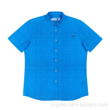 Herren Polyester Spandex Shirts im Sommer